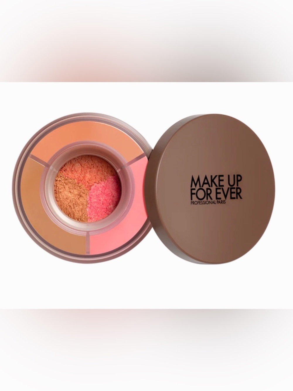Make Up For Ever Multi-Tone Powder Foundation Compact in Pink and Tan